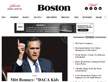 Tablet Screenshot of bostonmagazine.com